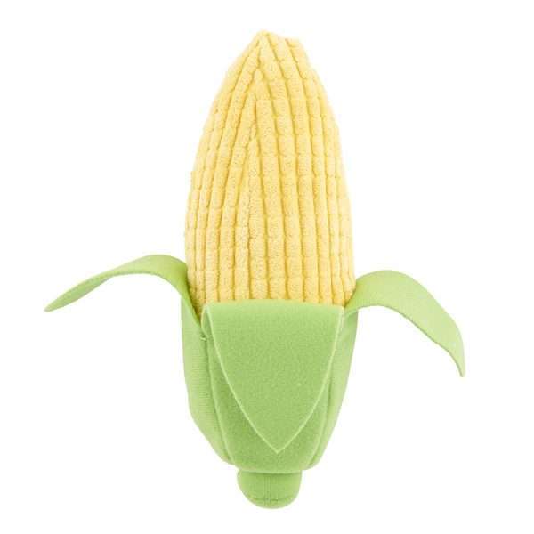 Corn Rattle with green stalk