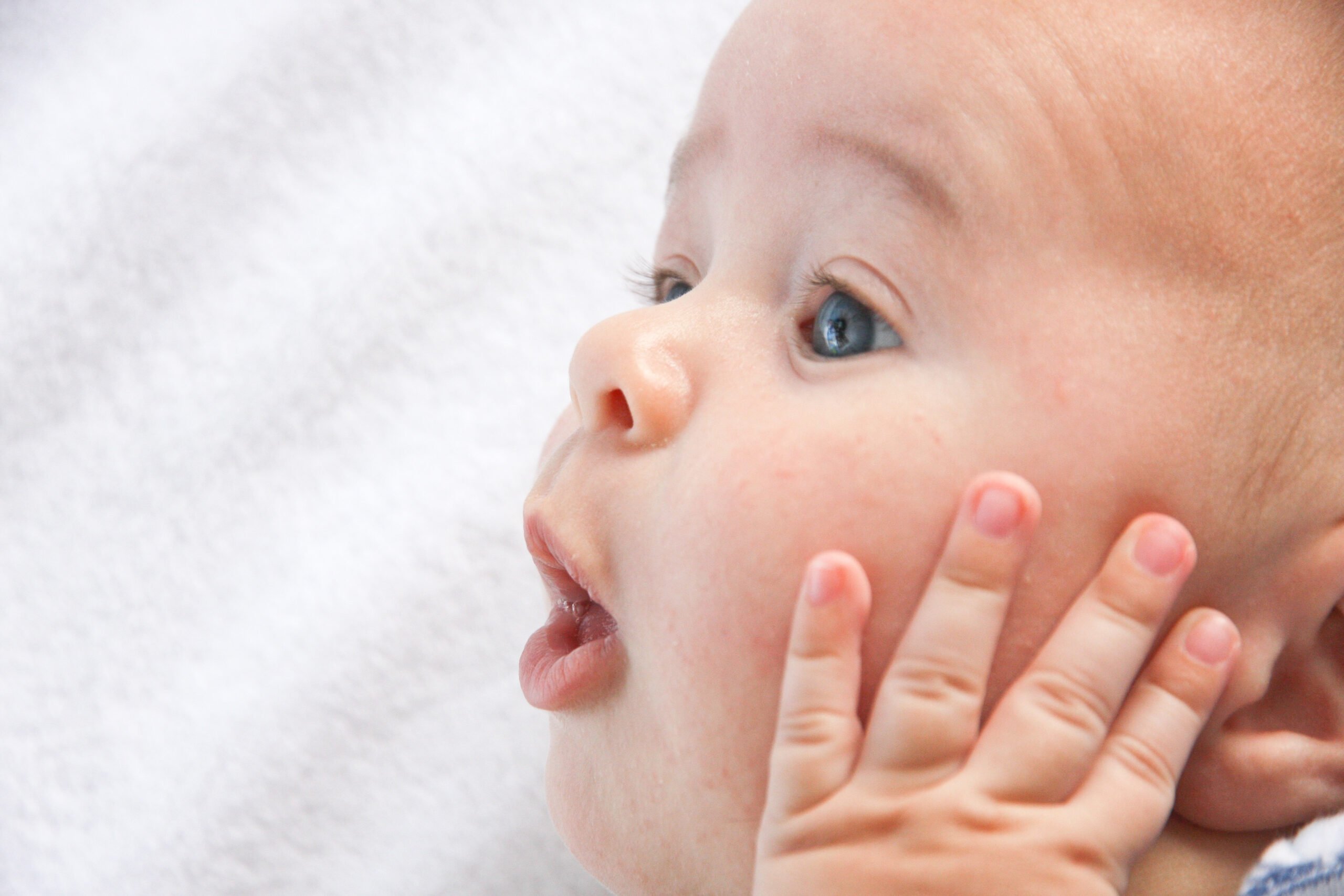 Canva – Photo of a Surprised Baby baby with surprised look to advertise our Help the baby shower is tomorrow page