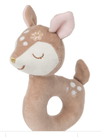 Mary Meyer Itsy Glitzy Baby Fawn Rattle