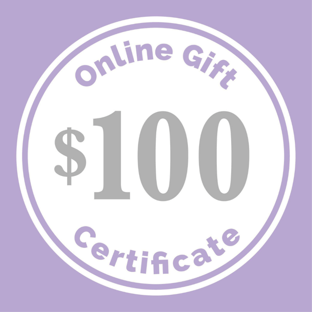 $100 gift certificate towards diaper subscription gift