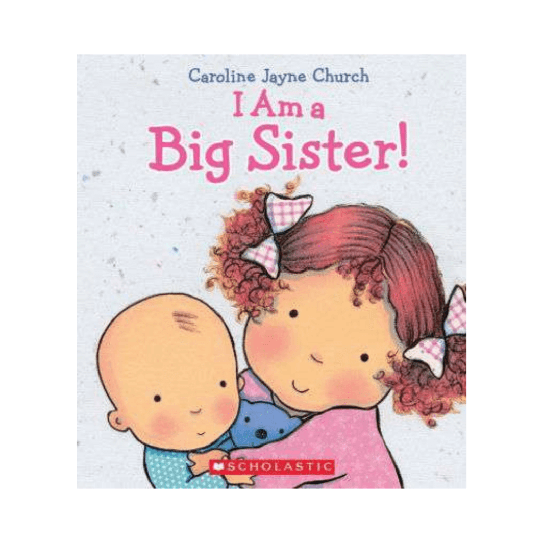 I'm a big sister board book cover