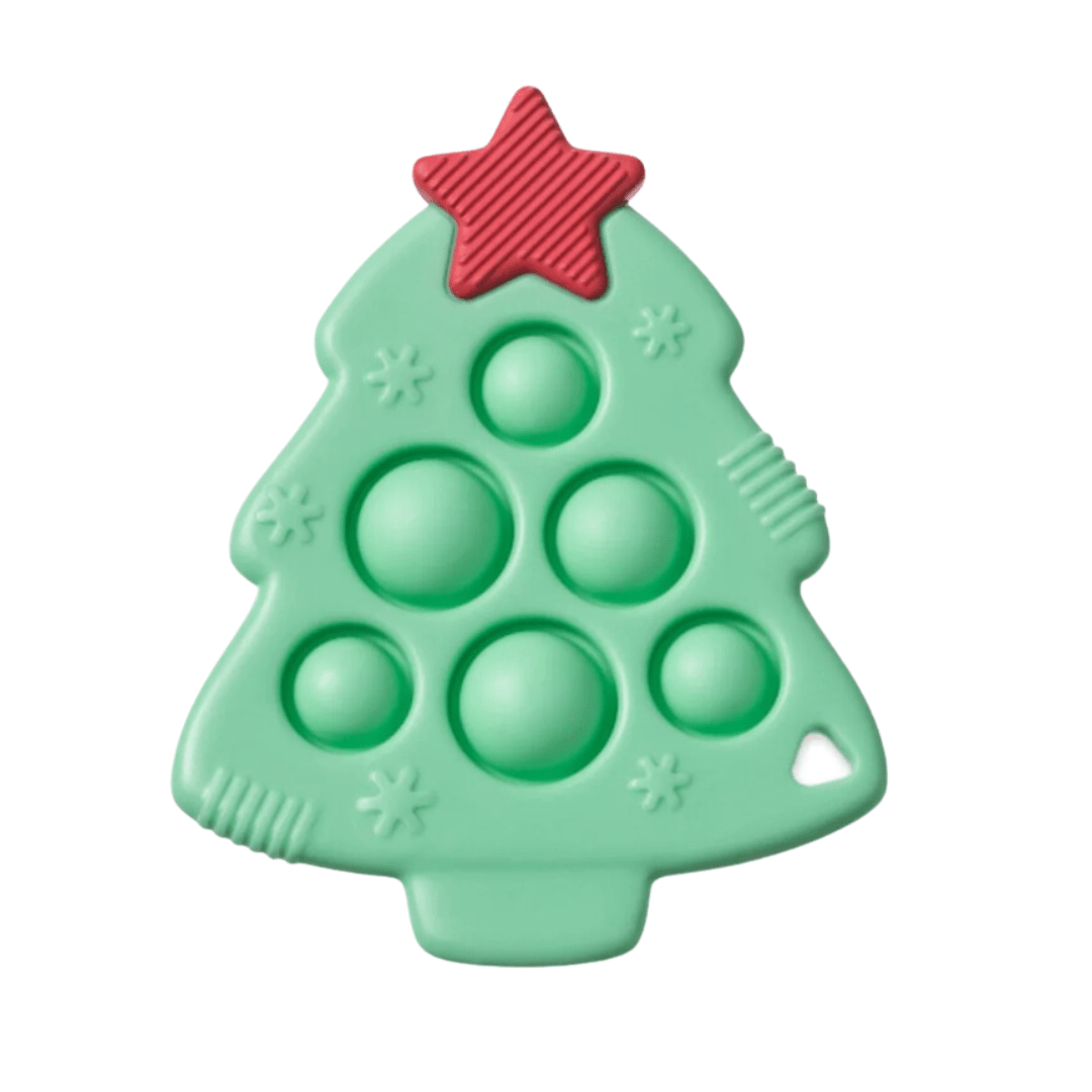 Sensory Tree Popper Toy - Baby Showers By Mail popper tree toy features raised textures to soothe sore gums and fine motor skills