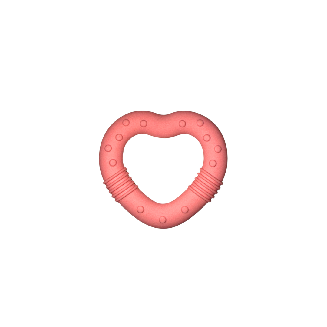 heart teether - Baby Showers By Mail heart teether