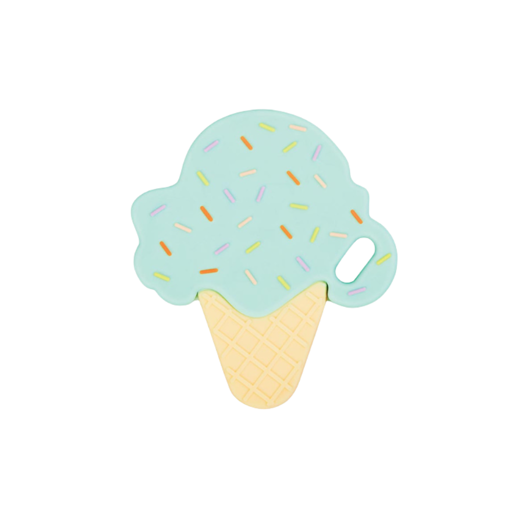 Ice Cream Cone Teether - Baby Showers By Mail Ice Cream Cone Teether