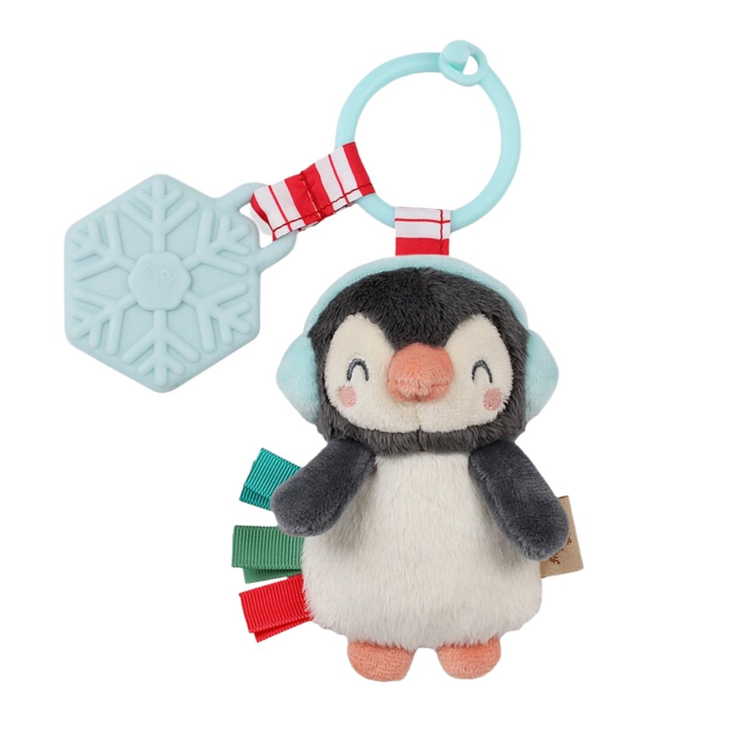 Penguin plush teether - Baby Showers By Mail Penguin plush teether with tags and crinkle soung
