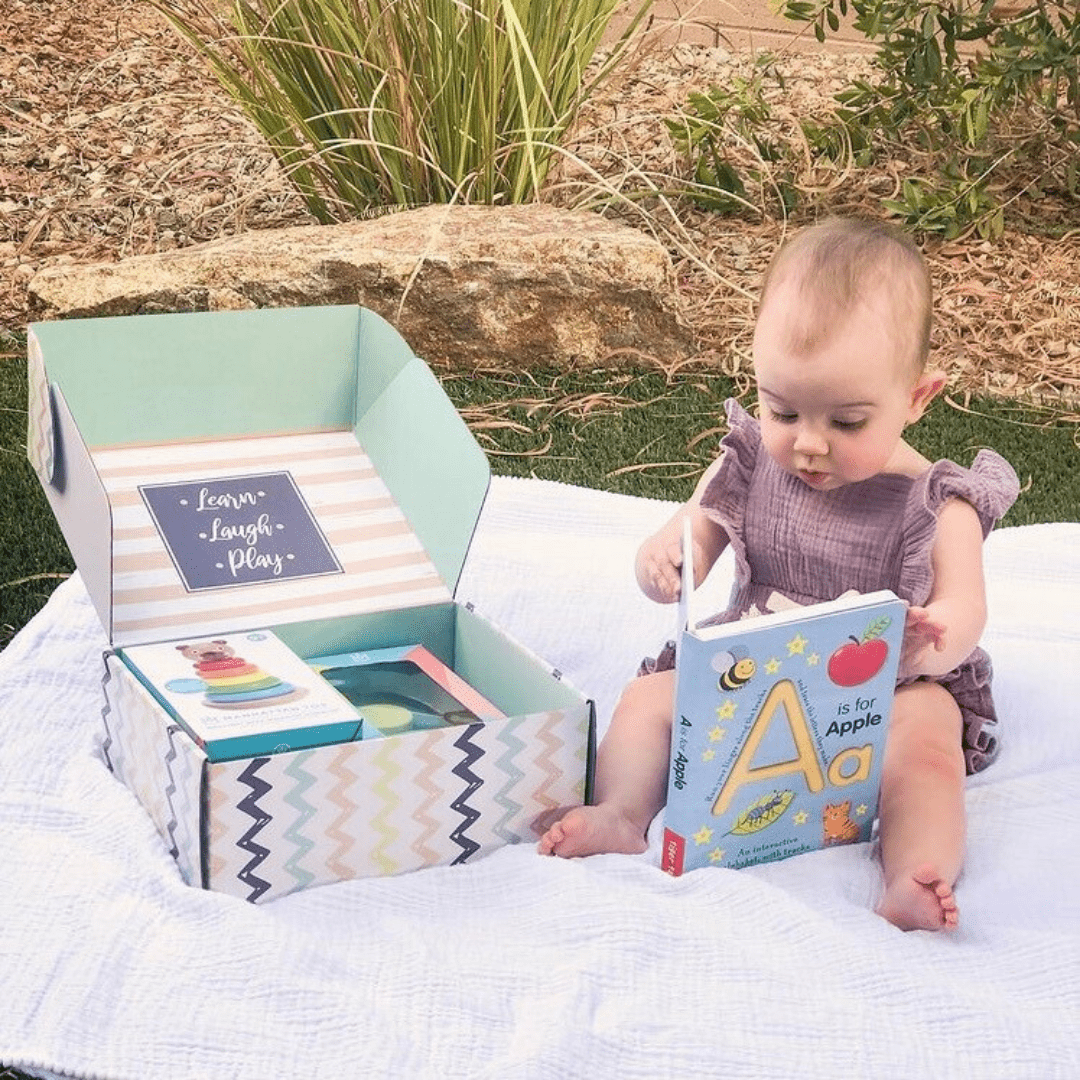 Box 12 for birthday - Baby Showers By Mail Baby Discovery Month 12 for baby's first birthday