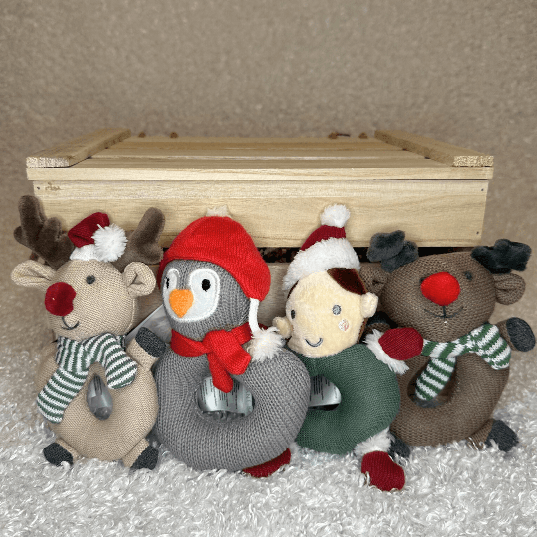 christmas rattles - Baby Showers By Mail Christmas Rattles