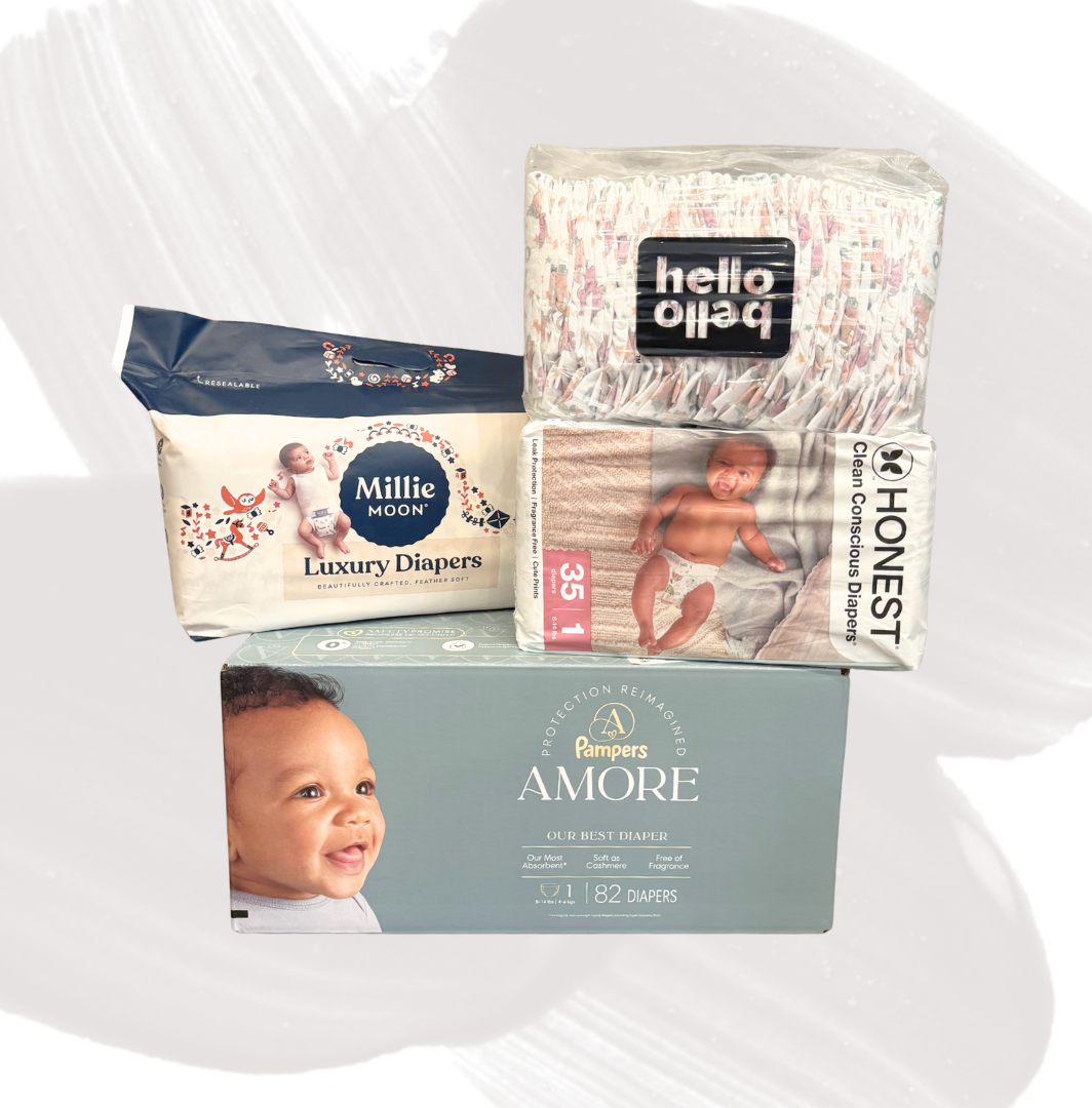 Premium diaper sample box
