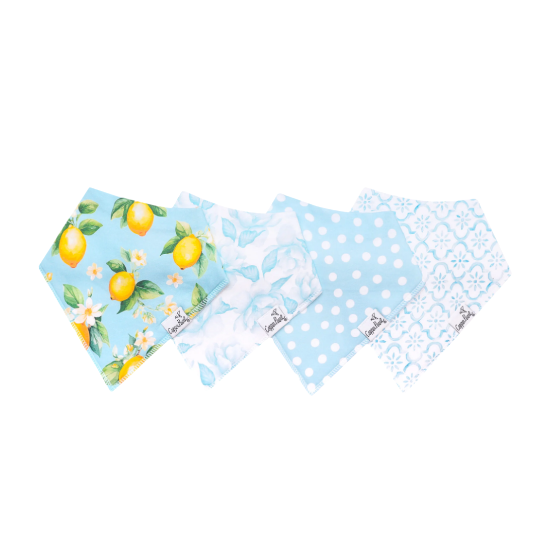 Melody copper pearl bibs - Baby Showers By Mail Melody copper pearl bibs